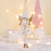 Christmas Angel Decoration, Christmas Angel Doll Decoration, Festive Hanging Ornaments With Deer Antlers, Suitable For Fireplace, Living Room, Bedroom