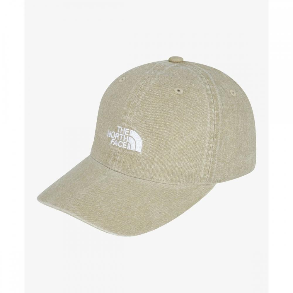 The North Face Logo Ball Cap Beige Ne3cs00m BEIGE/ONE