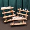 Verkaufsstand, Schmuckständer aus Massivholztreppe, Ring, Pappring, Puppenaufbewahrungsständer, Ausstellungsständer