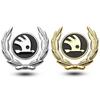 CGS1 Car Window Side Sticker for Skoda Logo Fabia 2 Octavia 2 A7 Tour RS Rapid Kodiaq Superb Felicia Fender Trunk Emblem Accessories