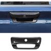 RT-TCZ Rear Trunk Door Tailgate Handle Cover Trim Decoration Accessories for 2018 2019 2020 2021 2022 Dodge Ram 1500 (Carbon Fiber Grain)