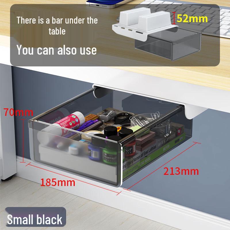 

Подвесной ящик под стол для хранения в офисе - Стильный и без сверления