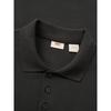 Levis SS25 Casual Comfortable Simple Logo Printed Short Sleeve Polo Shirt Men Polo Shirts Black 004KC-0000