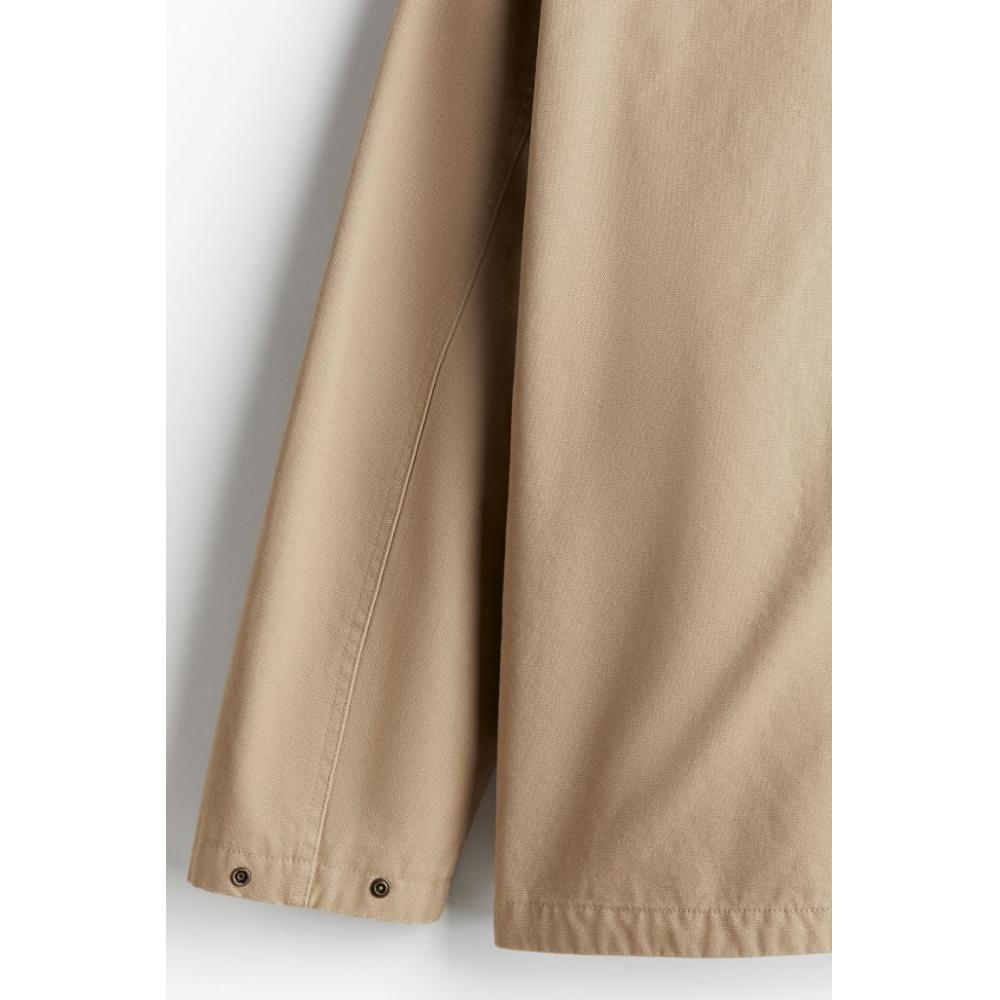 H M Loose Fit Jacket Beige