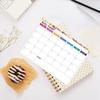 Fridge Magnetic Calendar Weekly Monthly Planner Magnetic Fridge Calendar Whiteboard for Kitchen Grocery Shopping List