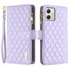 BINFEN COLOR BF Style-15 For Honor X6a 4G Wallet Cover Leather Zipper Pocket Phone Case