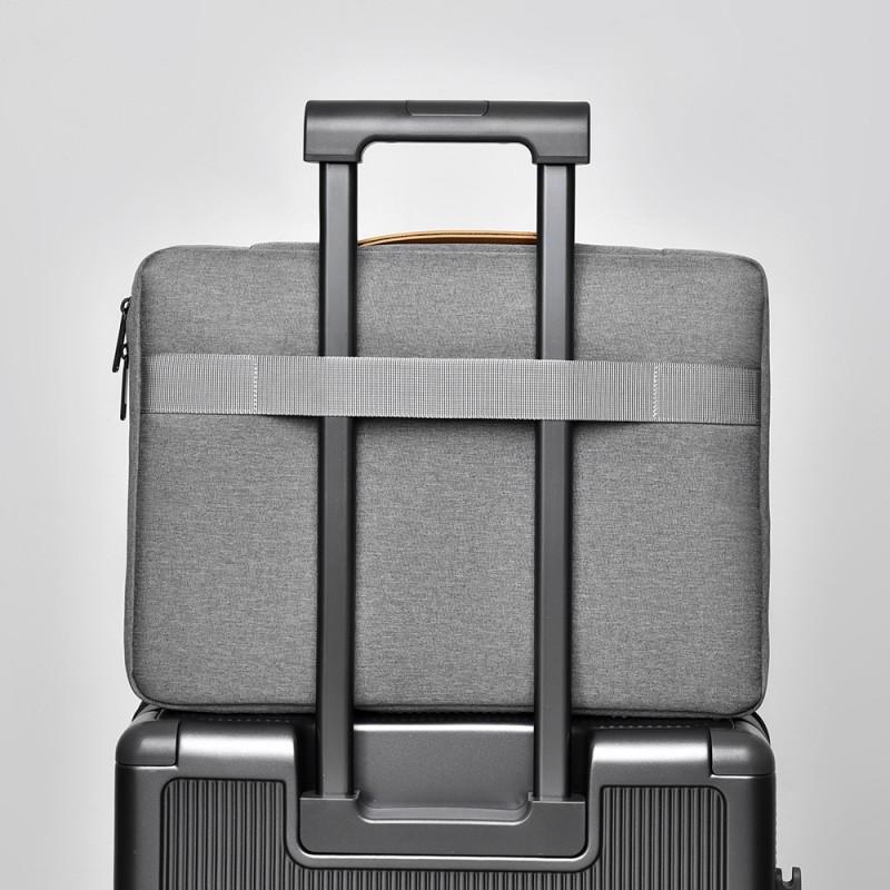 16 Inch Laptop Sleeve Bag Men Women - Shockproof Water Resistant Oxford Fabric Case With Air Cushion Protection