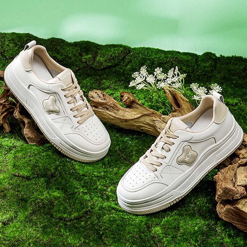 Aokang Women s Casual Non-Slip White Sneakers EU 38