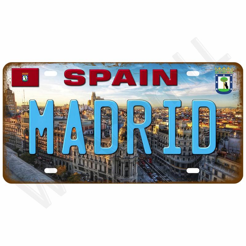 Placă Metalică Vintage Plăci din Tablă Semn Metalic Retro Artă Murală Estetică Cameră Articole Decor Acasă Poster Decorațiune Garaj