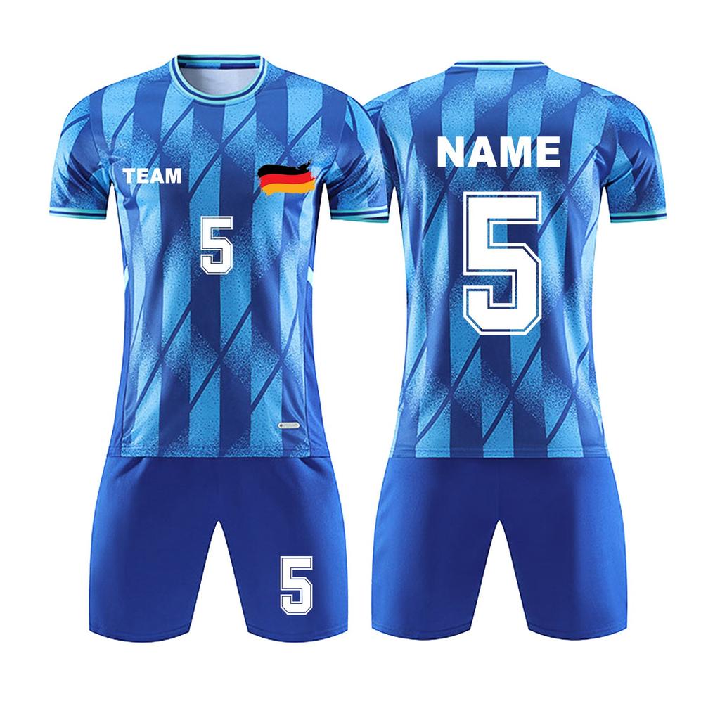 Personalizovaná sada košil Pánská Dívčí s číslem jména Vlastní fotbalové dresy pro chlapce tréninkový oblek