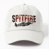 Popular washed old baseball cap World War II Spitfire fighter print sunshade cap sun cap