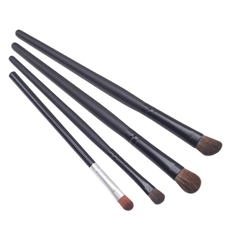 In-Stock Single Pony Hair Brush Set: Eyeshadow, Lip, Angled Nose, Contour, and Shading Makeup Tools