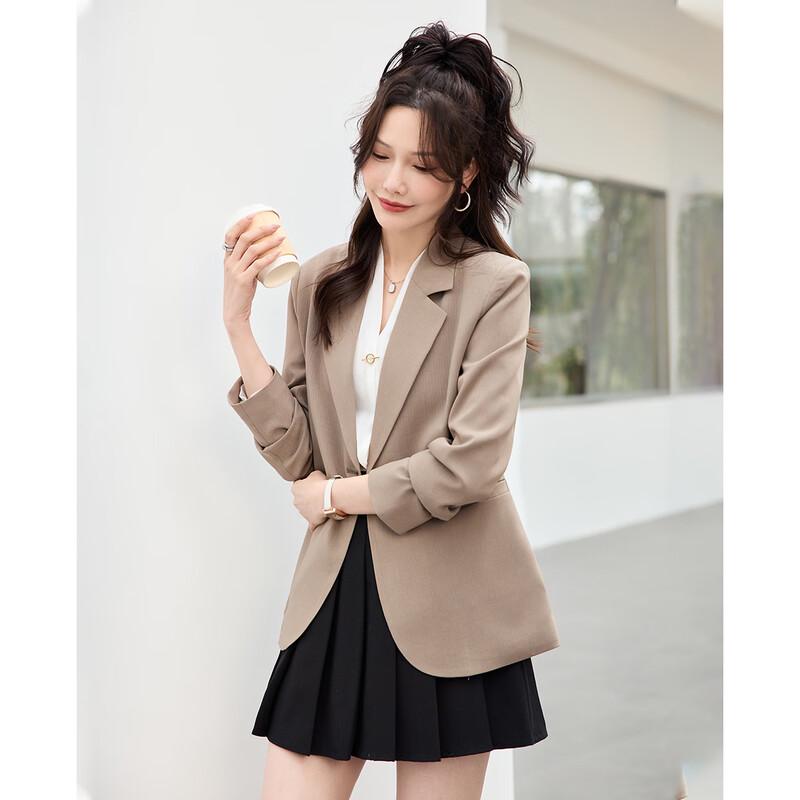 TERRE BLEUE Women's Casual Blazer