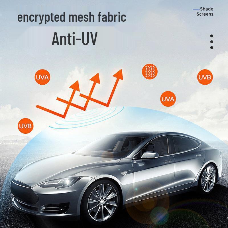 Tesla Model Y Sunroof Sunshade Split - Interior Sky Screen Protection