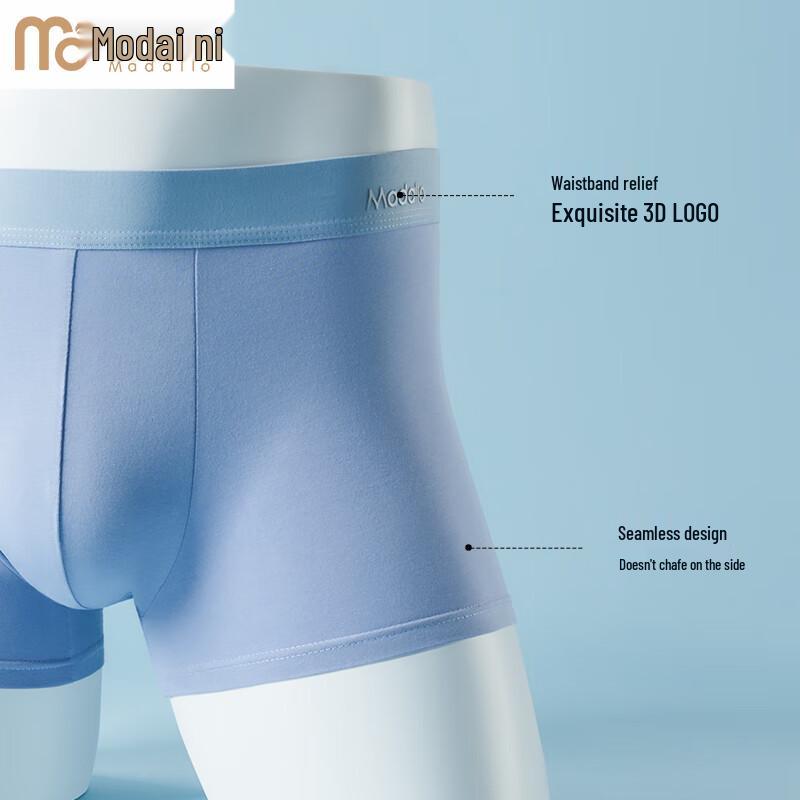 Men's 5-Pack Modal Cotton Antibacterial Boxer Briefs