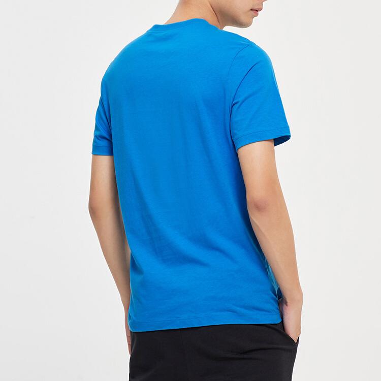 Nike Sportswear JDI Swoosh Short Sleeve T-Shirt Men Tops Light-Photo-Blue AR5007-435