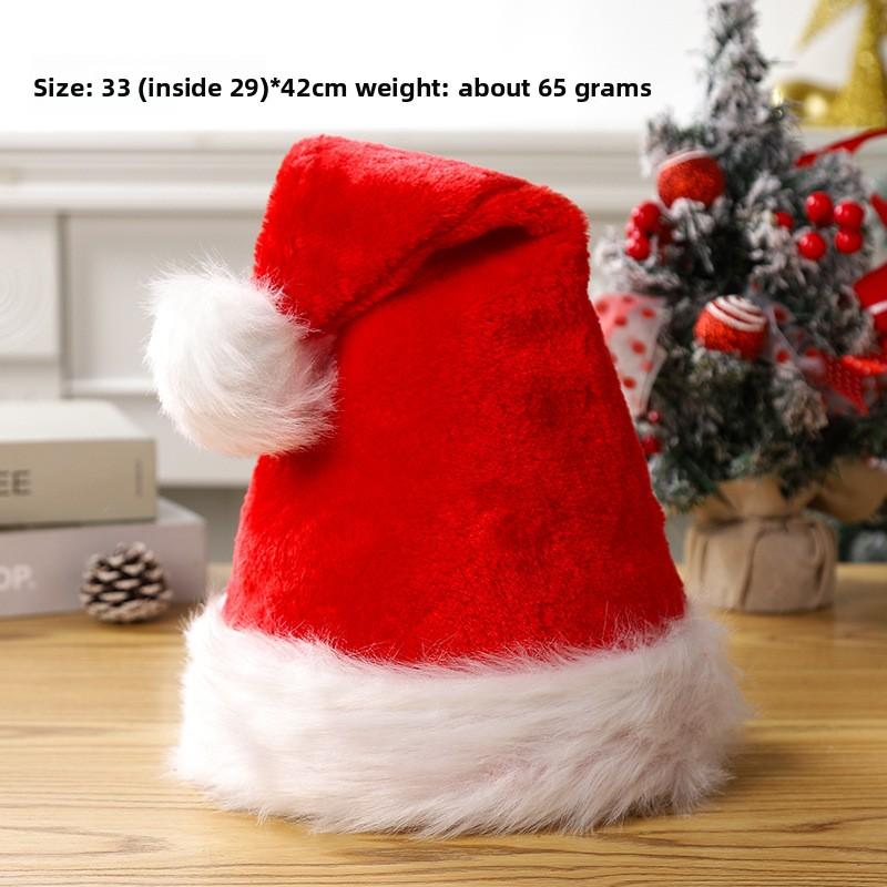 Christmas Decorations Christmas Hat Santa Claus Lamp Non-woven Hat Christmas Gift