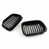 Front Matte Black Kidney Grill Grille For BMW E46 3Series Sedan 4Door 1998-2001