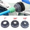 High Quality Coarse Thread IBC Tank Fittings Plastic Durable Adaptor Connector Portable 1/2" 3/4" 1" Water Coupling Adapter