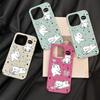 Phone Case for iPhone 11 13 Case iPhone 12 14 15 16 Pro Max 12 Pro 15 Plus Leather Painted Waterproof Drop-proof and Wear-resistant Cartoon