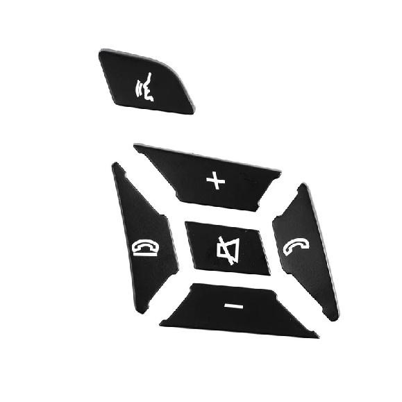 Steering Wheel Button Repair Decal Stickers Decals For Mercedes For Benz GLK350 C Class CLS C218 SLK W172 W204 W212 W218