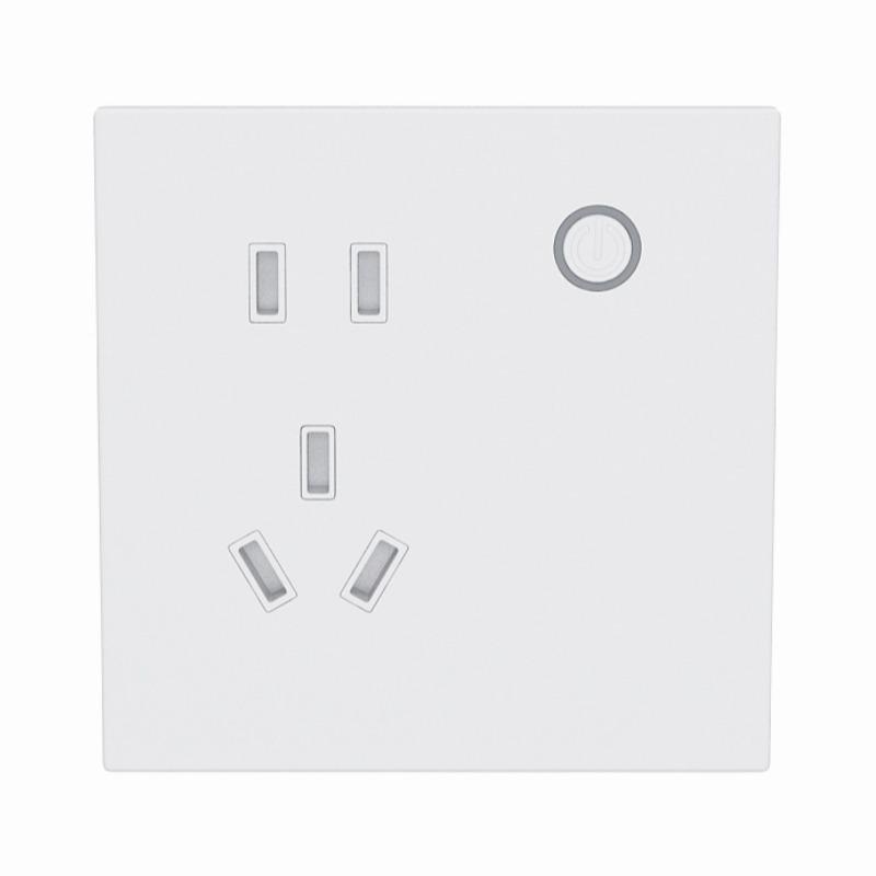 eWeLink Smart WiFi Wall Socket 86 Type 10A - Remote, Voice-Controlled App for Mobile