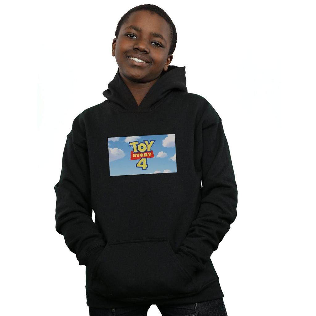 Disney Boys Toy Story 4 Cloud Logo Hoodie