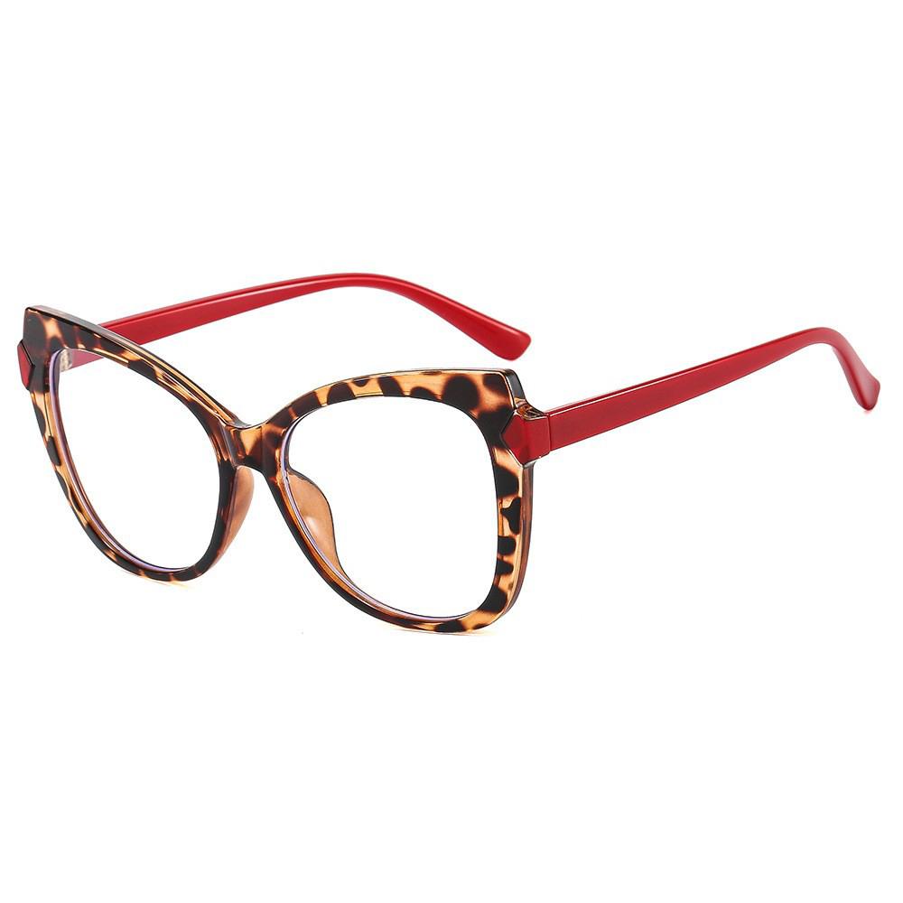 Fashion Cat-eye Large-frame Glasses Frame, Anti-blue Light Glasses, Fashionable And Versatile5003