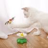 1PCS Electric Butterfly Birds Cat Toy Shake Rotating Flying Automatic Humming Bird Intelligence Training Funny Pet Toys
