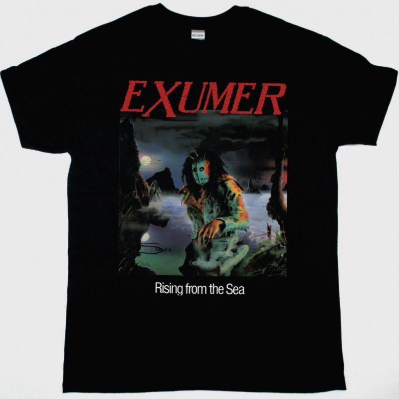 EXUMER RISING FROM THE SEA NEW BLACK T-SHIRT S