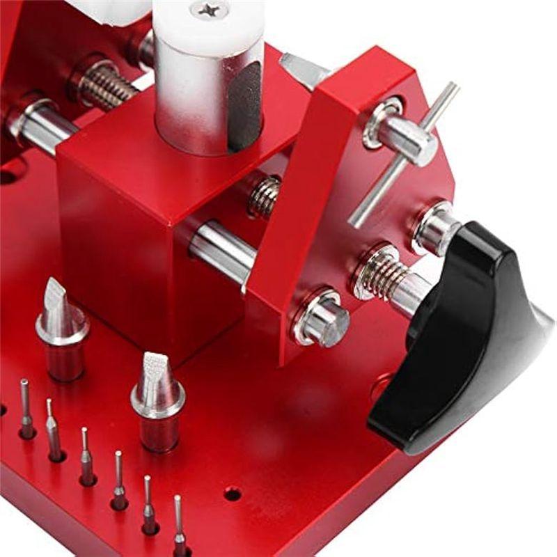 ABBY-Watch Back Case Cover Opener,Watchmaker Repair Tool Set Watch Band Link Remover Adjuster Watch Setting Fitting Tool Easy In