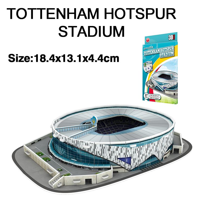 3D Fußballfeld Papierpuzzle Verschiedene Stile DIY Puzzle Unterhaltung Brettspiele Fußballfeld Modellbau Stadion TMZ