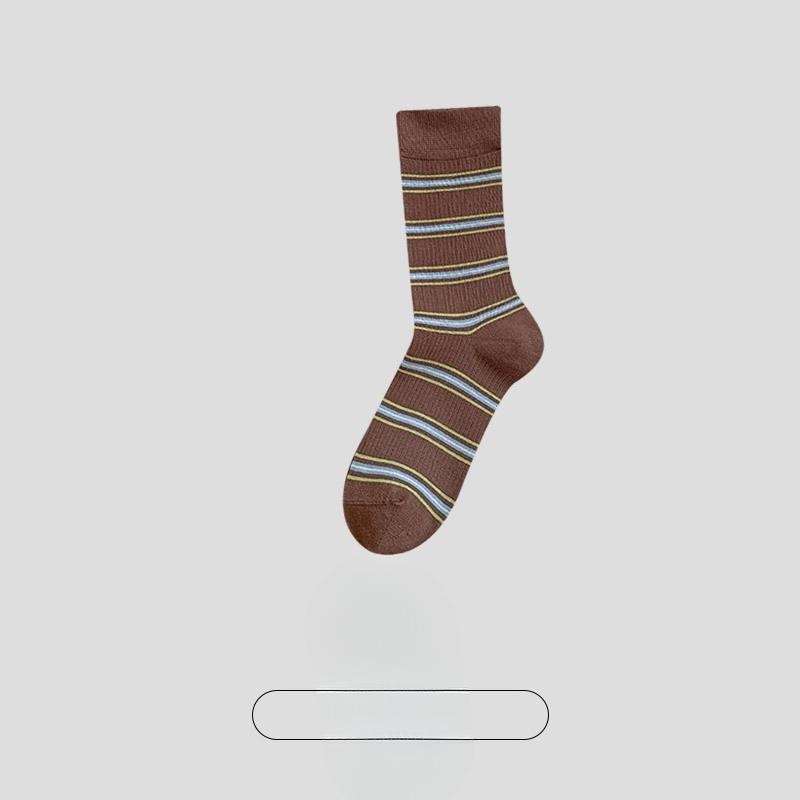 Female Spring and Autumn Lovely Dog Embroidery Boneless Drum Pile Pile Cotton Socks