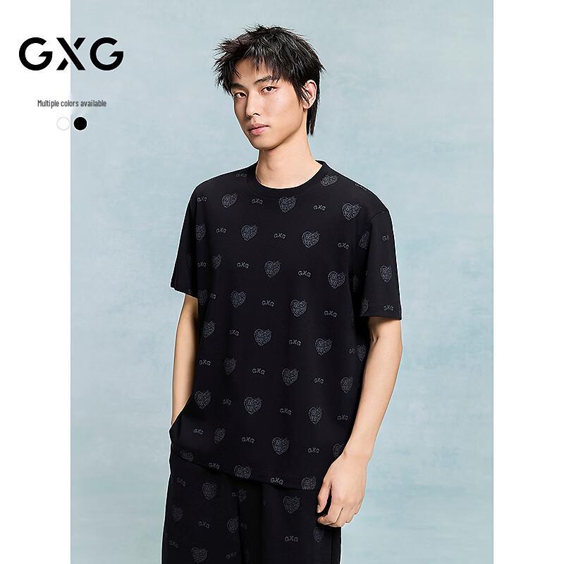 GXG Men s Crew Neck Patterned Knit Short Sleeve T-Shirt XXL