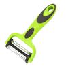 3-in-1 Peeler with Double-Knife Design Shredding Scraping Ergonomic Anti-Slip Handle Lightweight Portable Fruit Vegetable Peeler Kitchen Tool