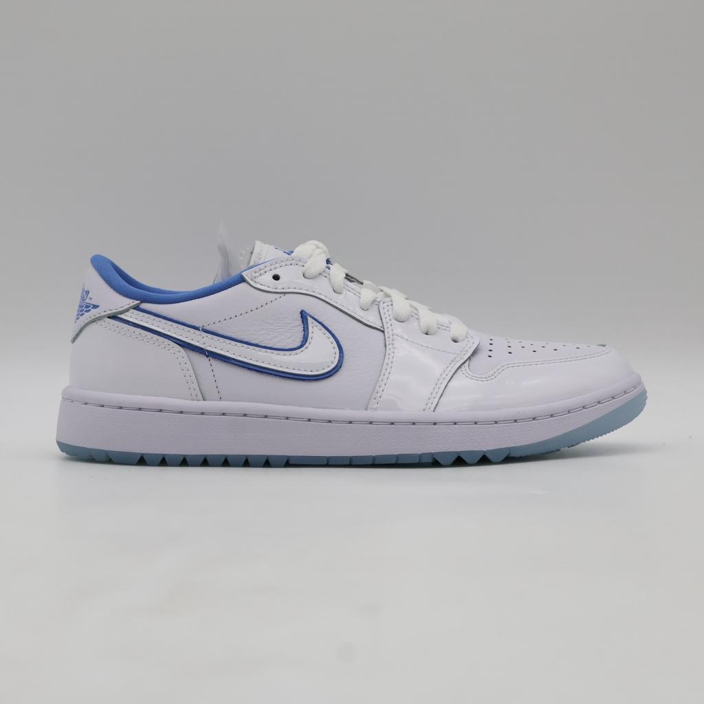 DD9315-118 Nike Air Jordan 1 Low Golf White Blue Tint Legend Blue (Men's)