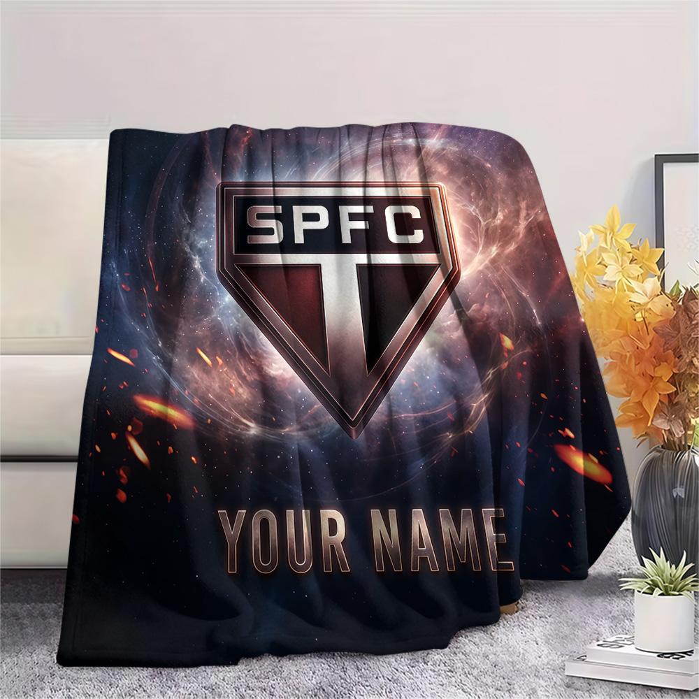 Custom Name SPFC2 Flannel Blanket, High Quality Comfortable for All Seasons, Home Decor, Warmth and Comfort