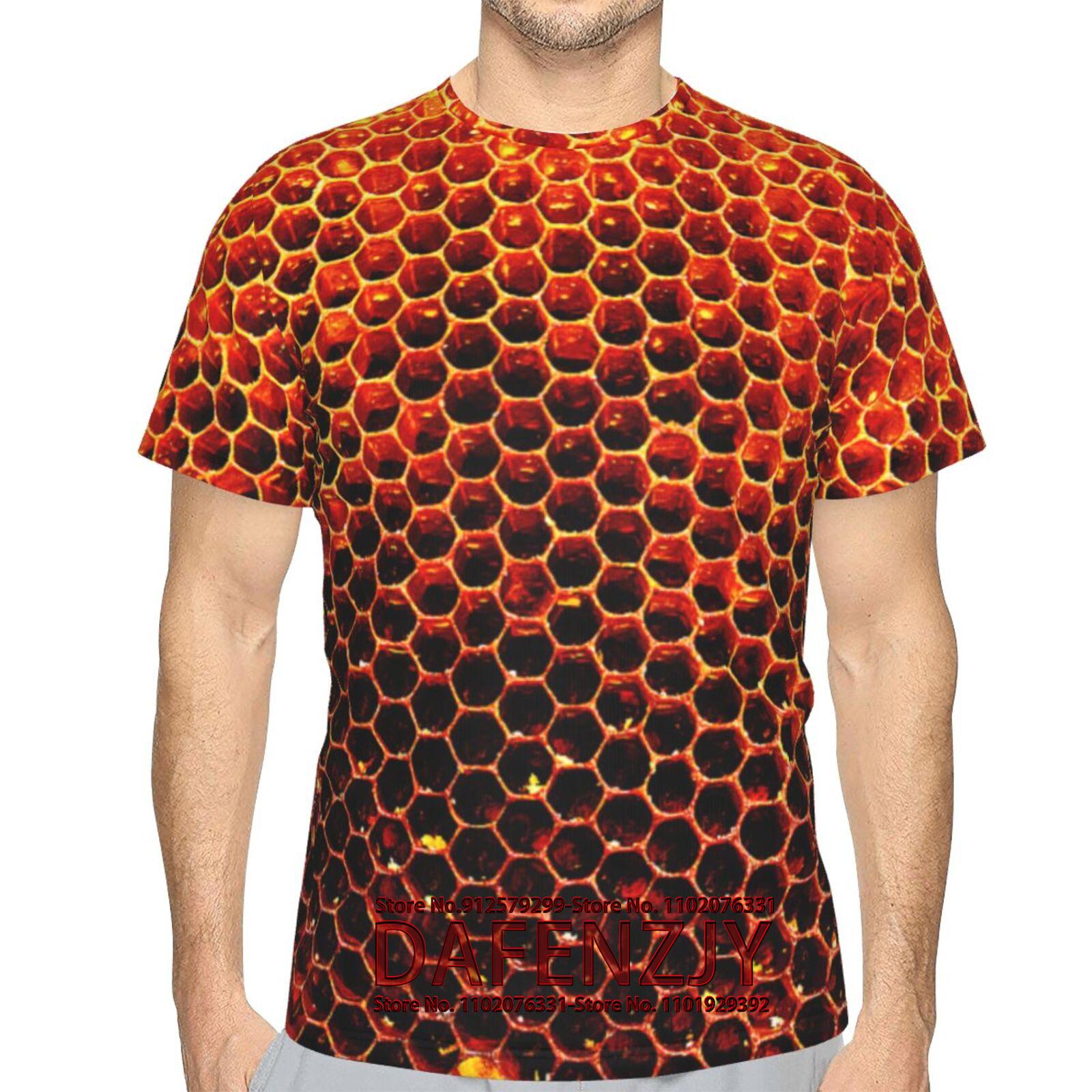 

Чоловічі футболки в стилі ретро Y2K Вінтажні футболки Літній одяг Чоловічі футболки з 3d-принтом Бджілки Вуличні повсякденні спортивні футболки великого розміру унісекс XXXL небо синє кольору