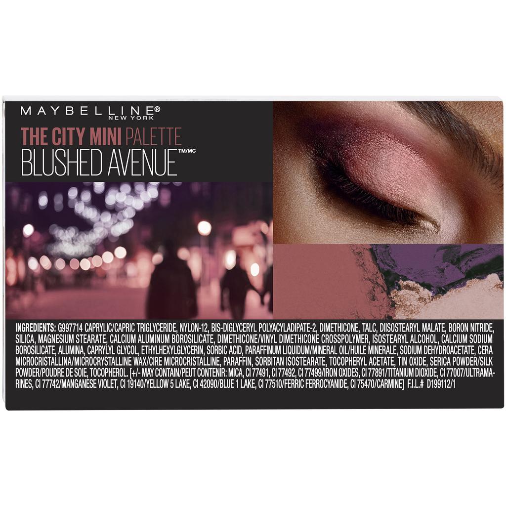 Maybelline City Mini Eyeshadow Palette Matte About Town 0.14 oz.