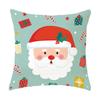 Christmas Themed Pillowcases Car Accessories Office Santa Claus Living Room Sofa Home Pillowcases