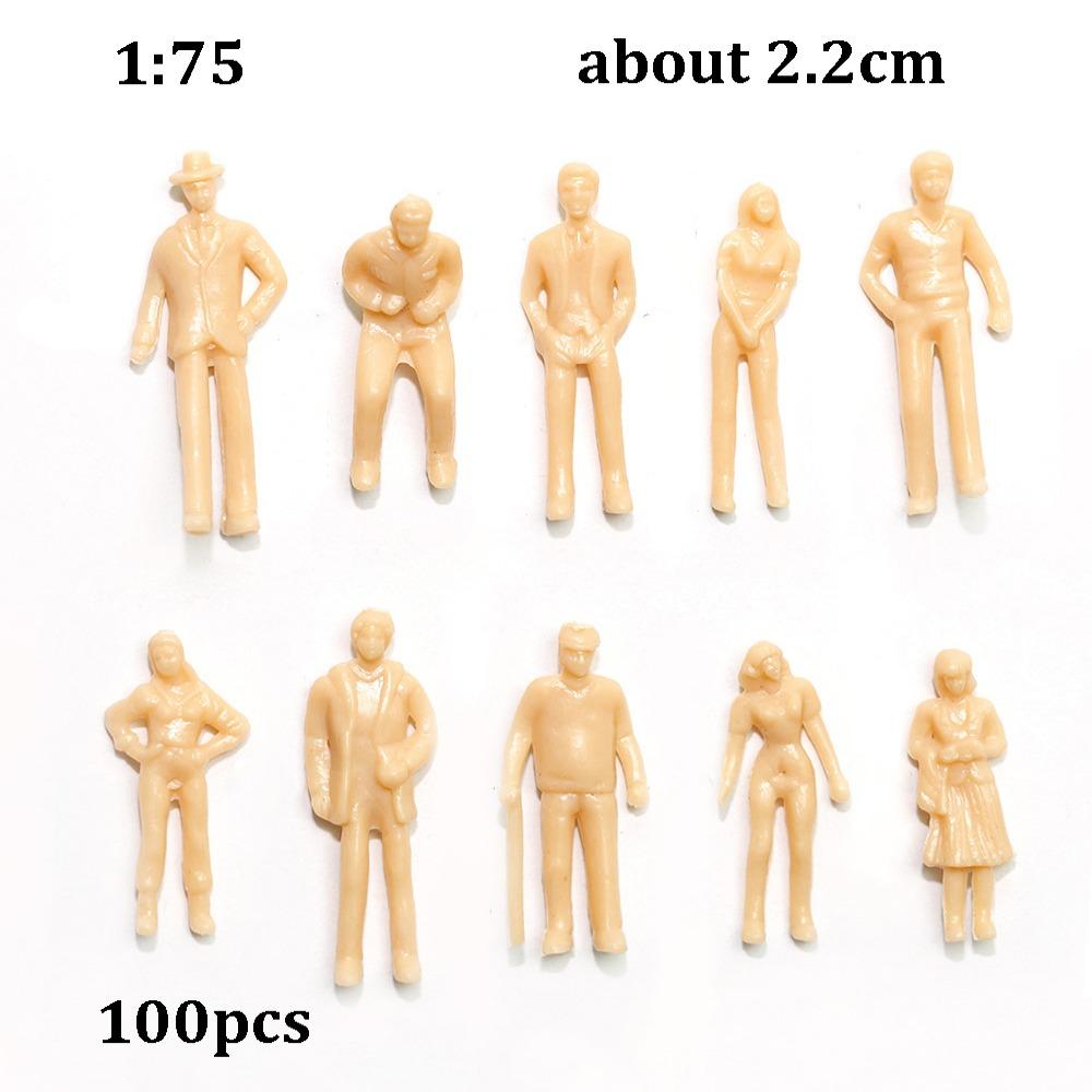 10/20/100pcs 1:75/1:50/1:42/1:30/1:25 Scale Model Building People Figures