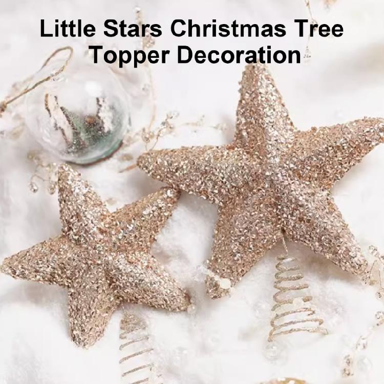 Christmas Tree Star Decors Festival Star Tree Decoration for Christmas Tree Elegant Tabletop Ornament