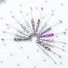 Ballpoint Pen Bead Pen Plastic Beadable Pen Beaded Ballpoint Pens School Office Writing Supplies Stationery Wedding Gift