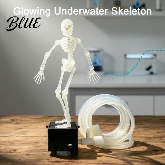 Skeleton Aquarium Ornament Dancing Skeleton