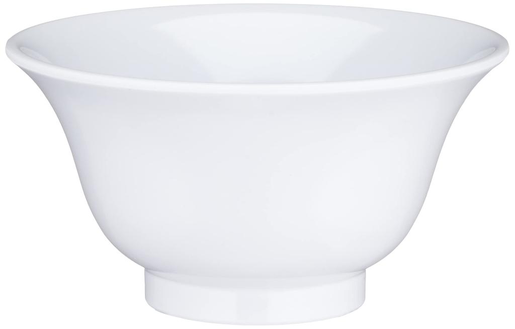 Nagao Unbreakable White Teacup, Curved Pattern, 180ml, Made In Japan, No. 20