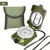 Mulitifunctional High Precision Outdoor Survival Military Compass Camping Waterproof Metal Featuring Fluorescent Geological Compass