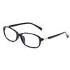 Fashion Anti-Blue Light Glasses Transparent Urltra-Light Men Women Elegant Comfortable Eyeglasses