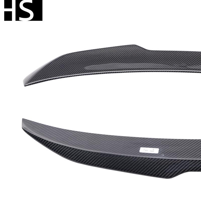 Compatible with 2005-2012 BMW 3 Series E90 M3 Sedan CS Style Carbon Fiber Rear Wing Spoiler