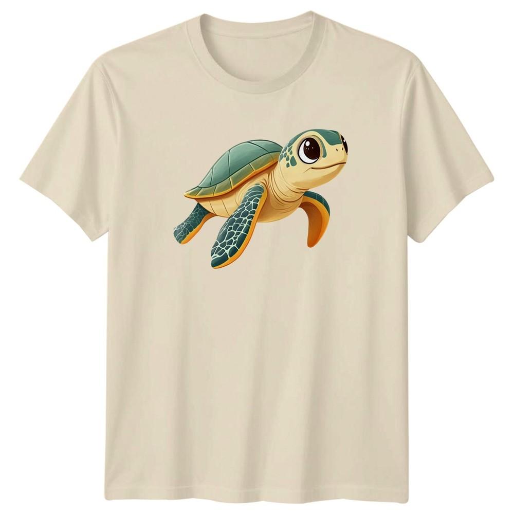 Cute Sea Turtle TShirt Ocean Wildlife Nature Birthday Gift For Him And Her