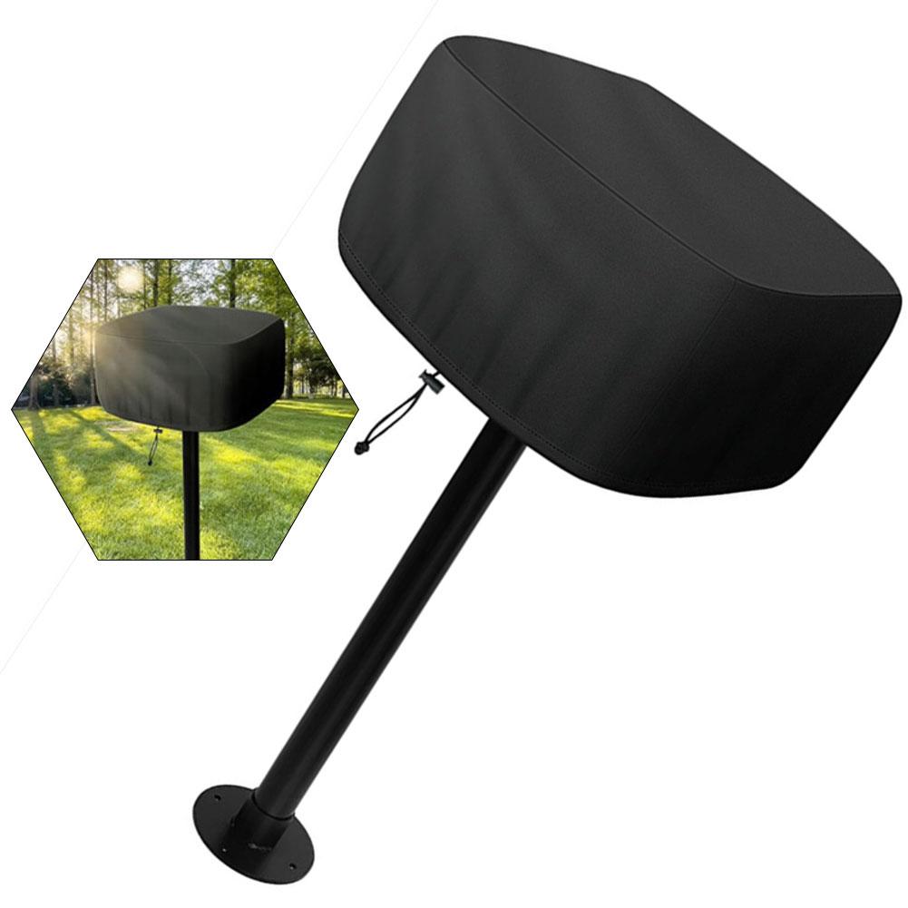 Heavy Duty Grill Cover Barbeque BBQ Grill Protection 62*60*50cm Park Style Grill Seal Seams Waterproof PVC Coating